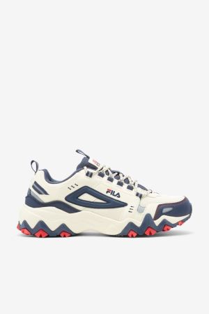 FILA Oakmont Tr Sneakers White / Navy / Red,Mens Shoes | CA.EMGXWU490